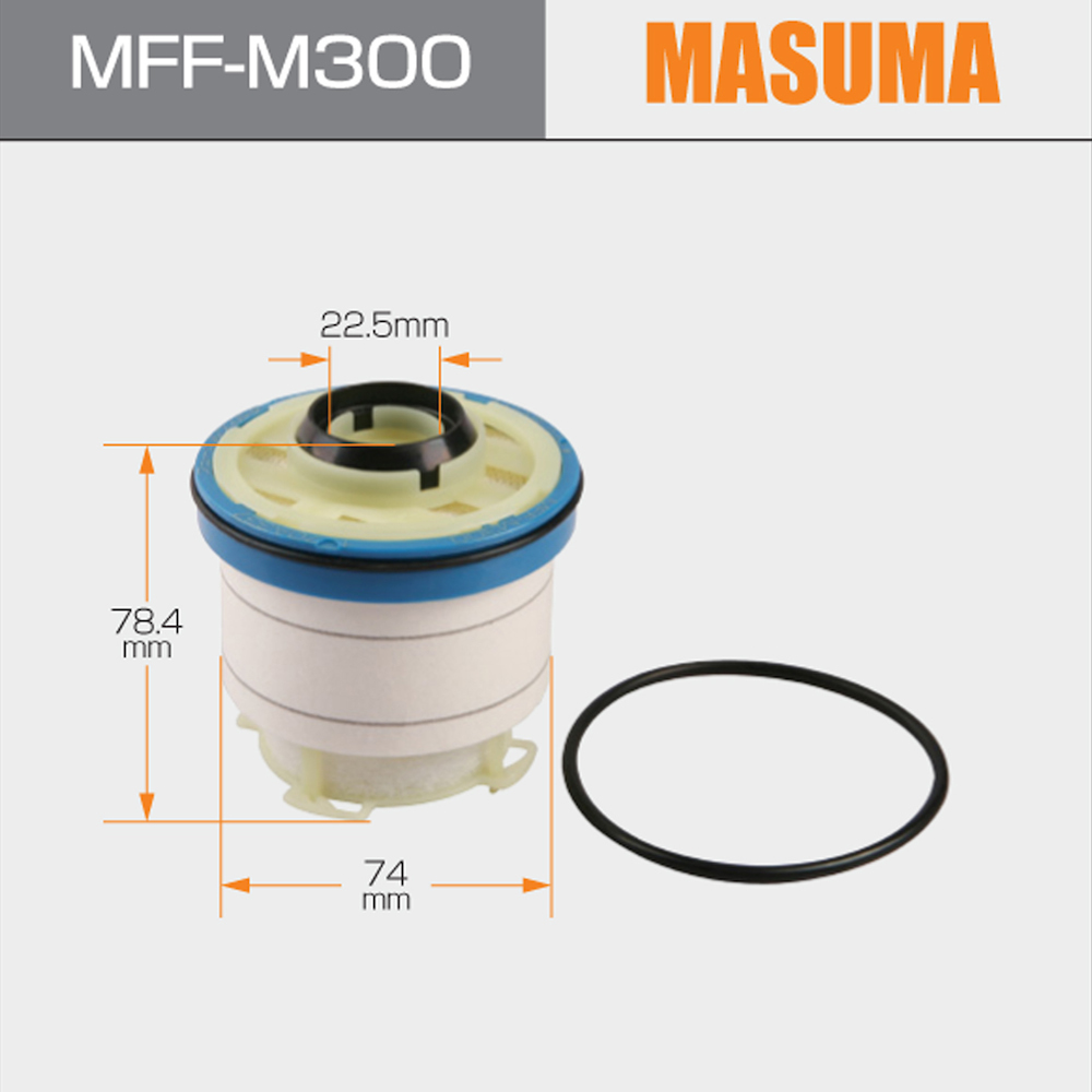 MASUMA NO. MFF-M300 Yes Auto Fuel filter 1770A337 23390-0L050 for Ford RANGER now