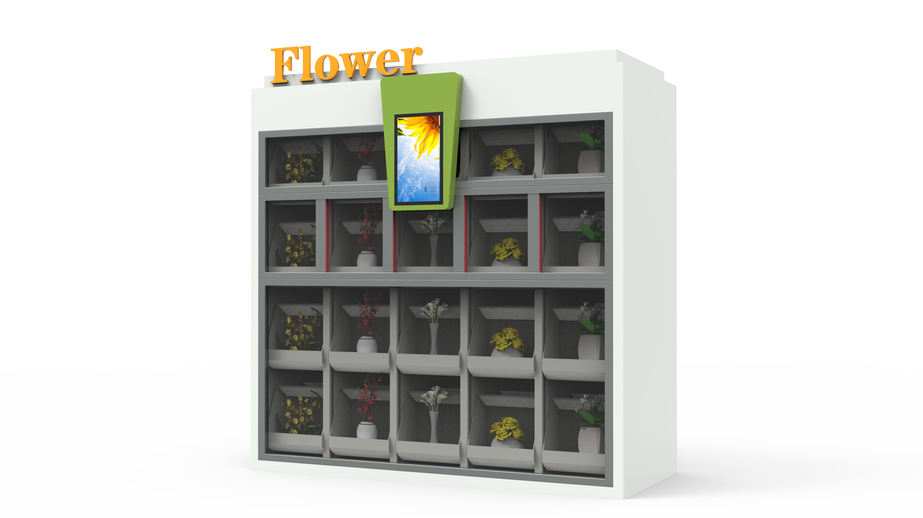 Flower Vending Machine Gift Vending Machine Flower VM