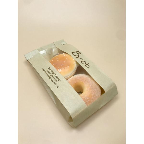 Customized Recycle Bread Baguette Bags with Flat Handles and Personalized Logos