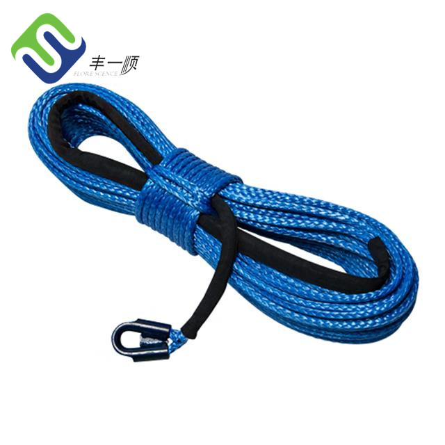 Braided HMPE Fiber Rope 12 Strand UHMWPE Rope UHMWPE Marine Rope