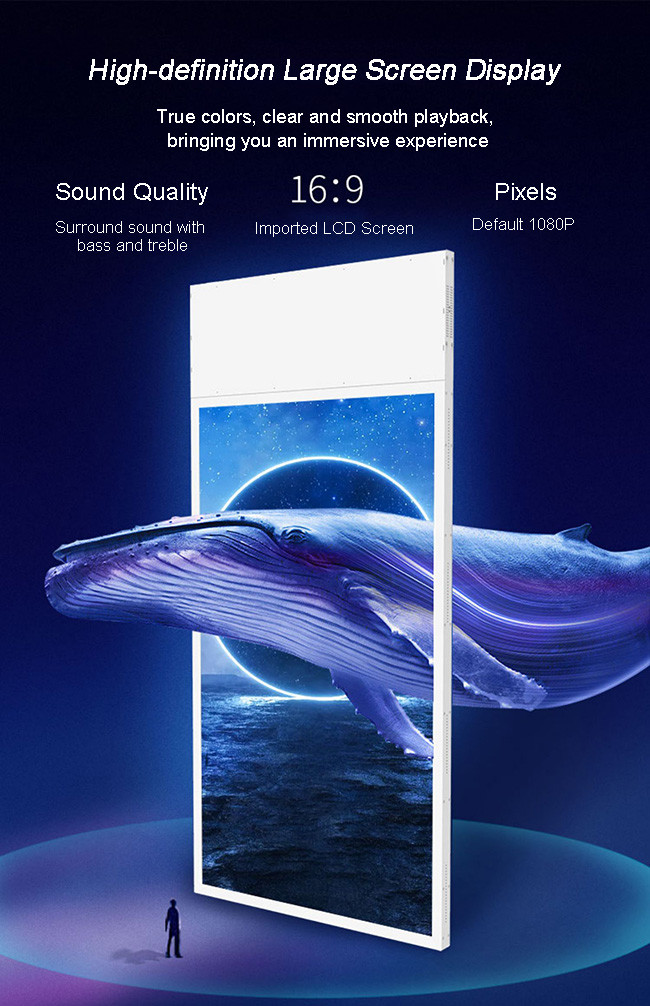 32 Inch Digital Signage Touch Screen Monitor 43 49 55 Advertising Board Menu Boards Billboards for Retail Stores Elevators