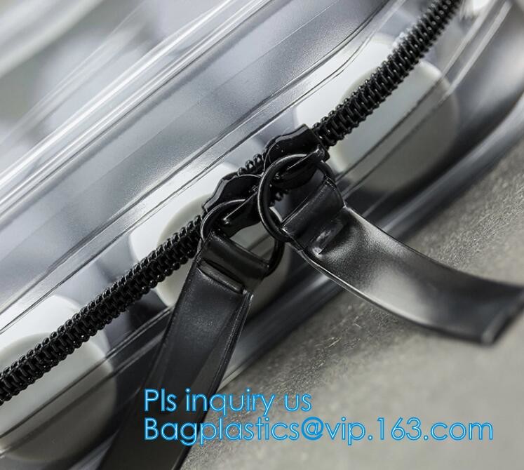Cosmetic Bag Make up Organizer Bag Waterproof PVC Makeup Bag, travel clear pvc makeup bag cosmetic bag, vacation beach p