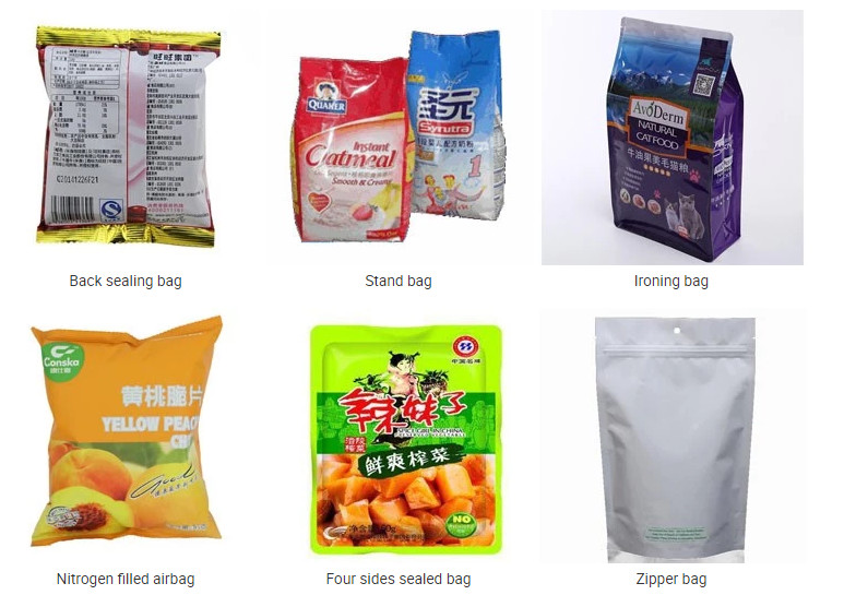 48g 500ml Vertical Flow Pack Machine Form Fill And Seal Machines
