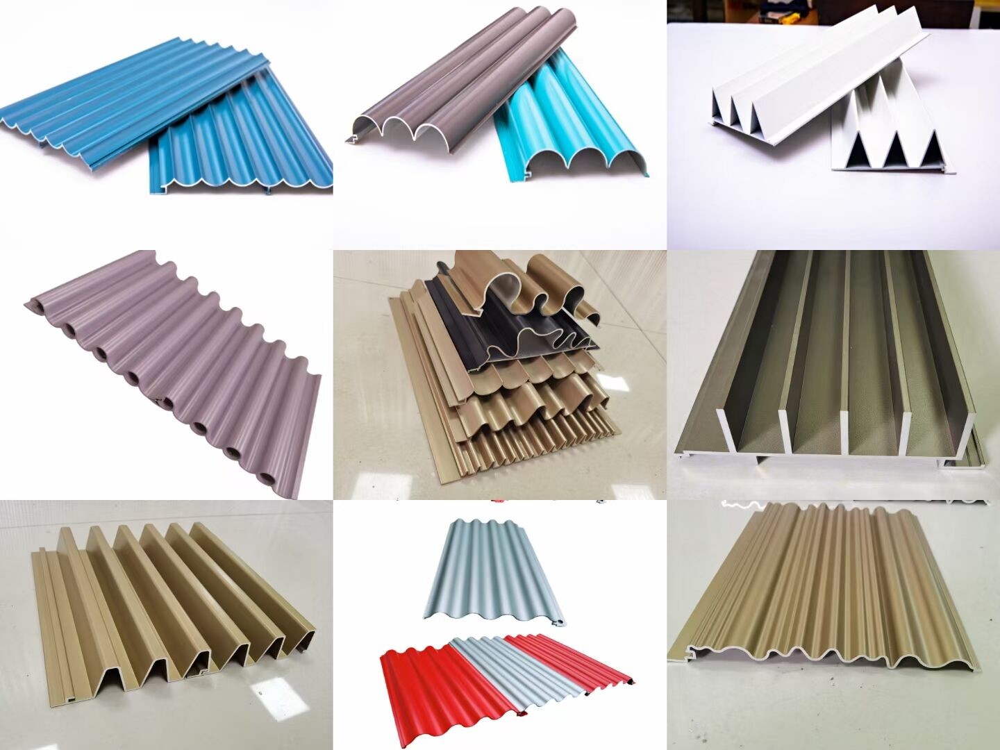 Interior Wall Large Aluminum Profiles T8 Decorative Aluminum Panels