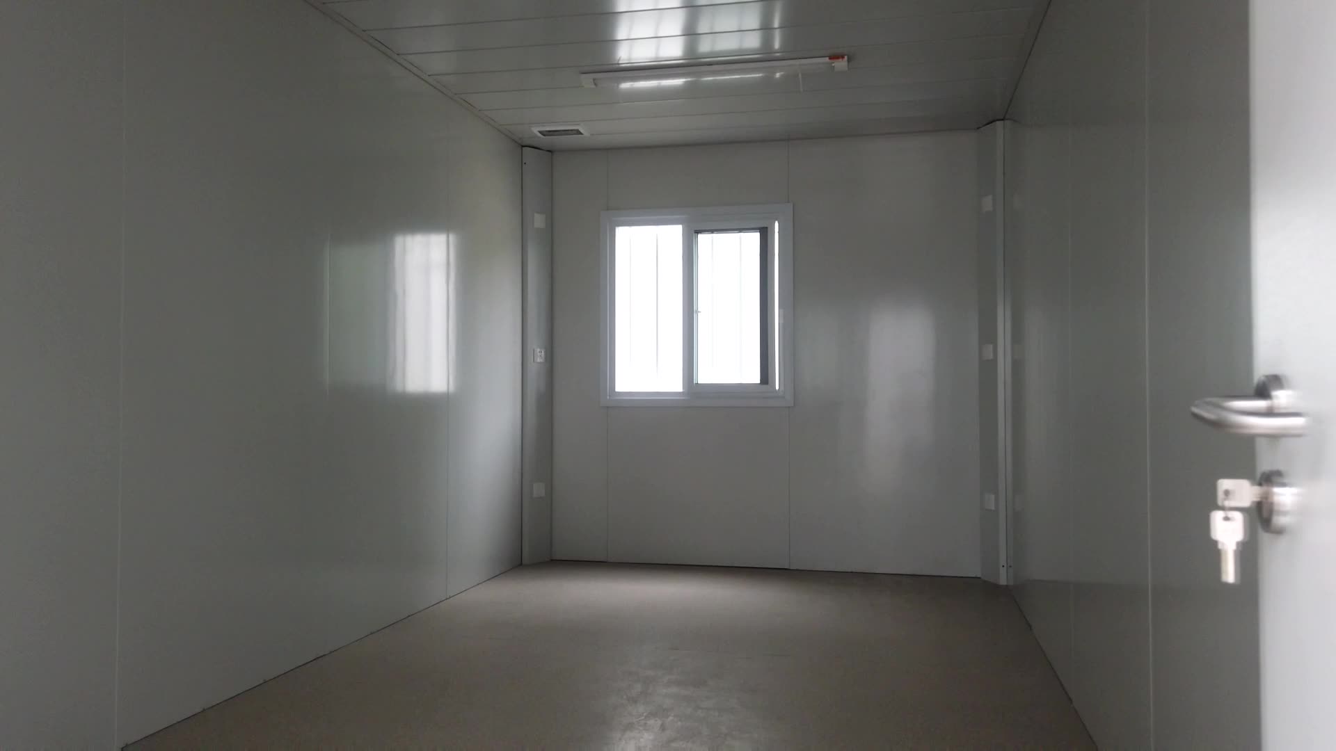 2 Floor Flat Pack Prefab Container Van House With Light Steel Frame Sandwich Panel Wall