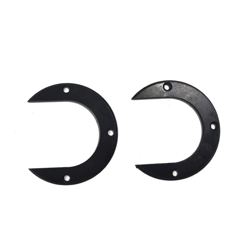 Black C Type Ring For PCB Anderson Drilling Machine Pressure Foot Cup Aluminum