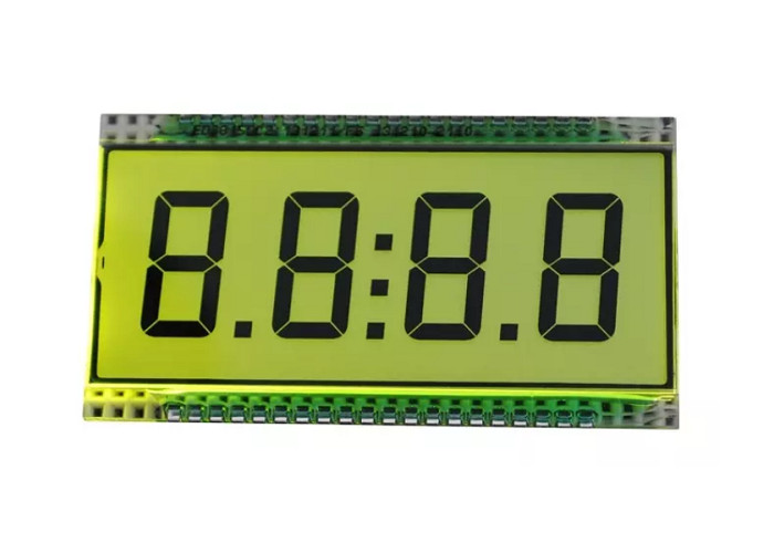 Transmissive Customized Lcd Monochrome Display 6 Digit 3.6V