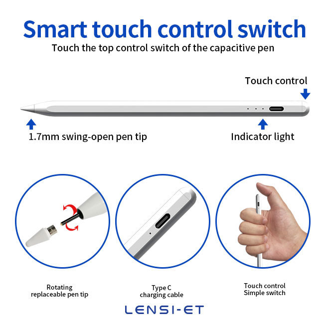 180mAh Stylus Pen Bluetooth Universal Touch Screen Pen 10 Hours
