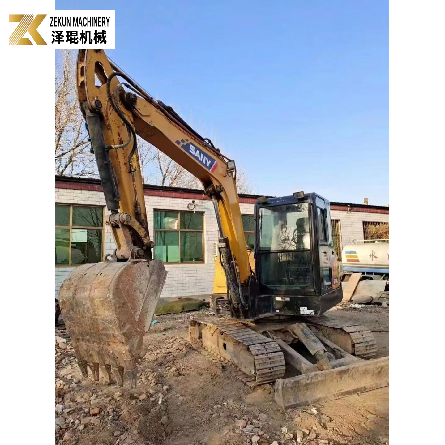 Original Sany 90C Pro Excavator at with 0.45M³ Bucket Capacity