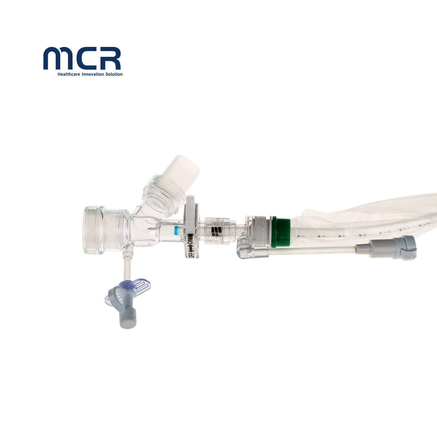 Y Connector In-line Suction System 14fr With Switch Pull