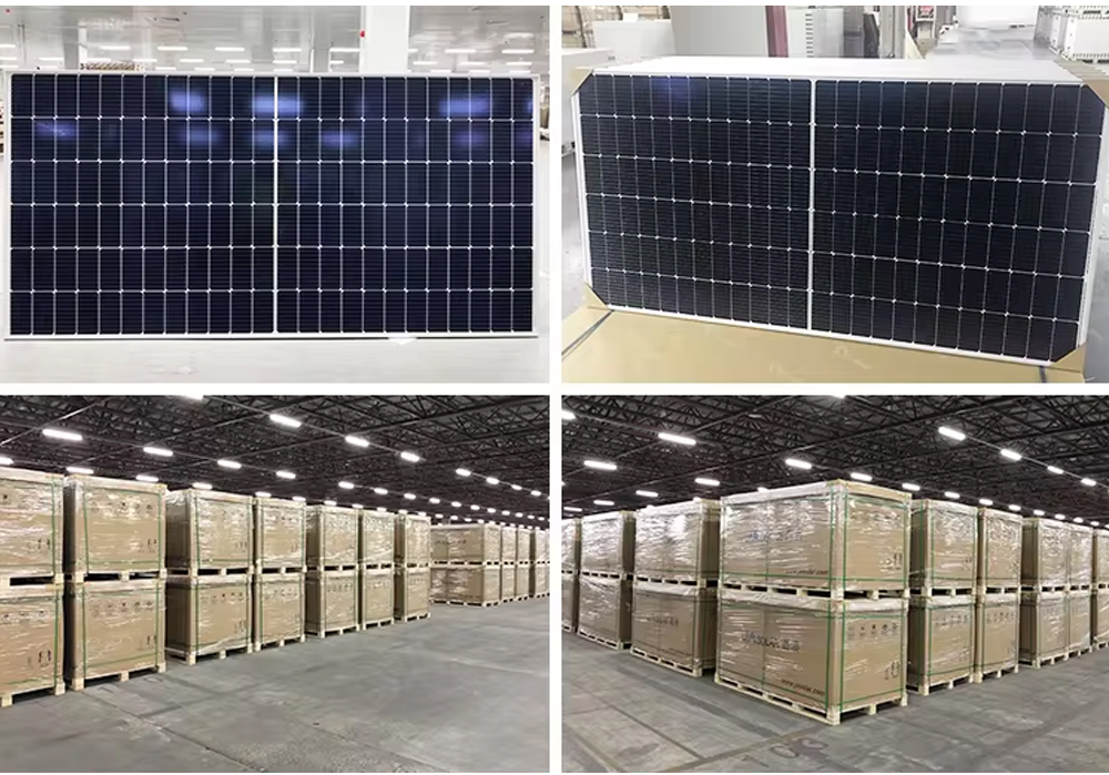 535w 545w 550w 570w 580w PERC and N-type Solar Panel with 3.2 Mm Anti-reflective Glass