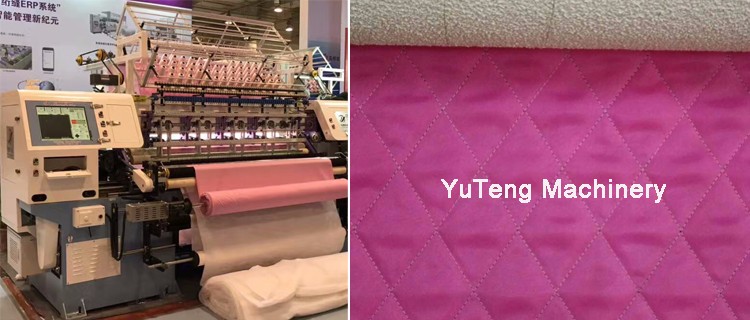 high speed computer lock stitch shuttle quilting machine for bedspreads fabric