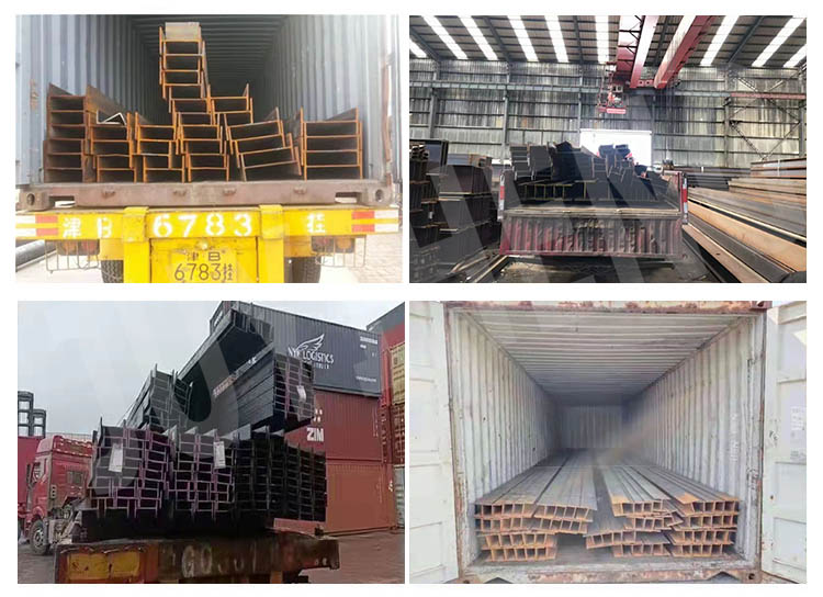 Structure Steel H Beam Q235B H Shape Steel Beam 150*150 4x6 For Construction