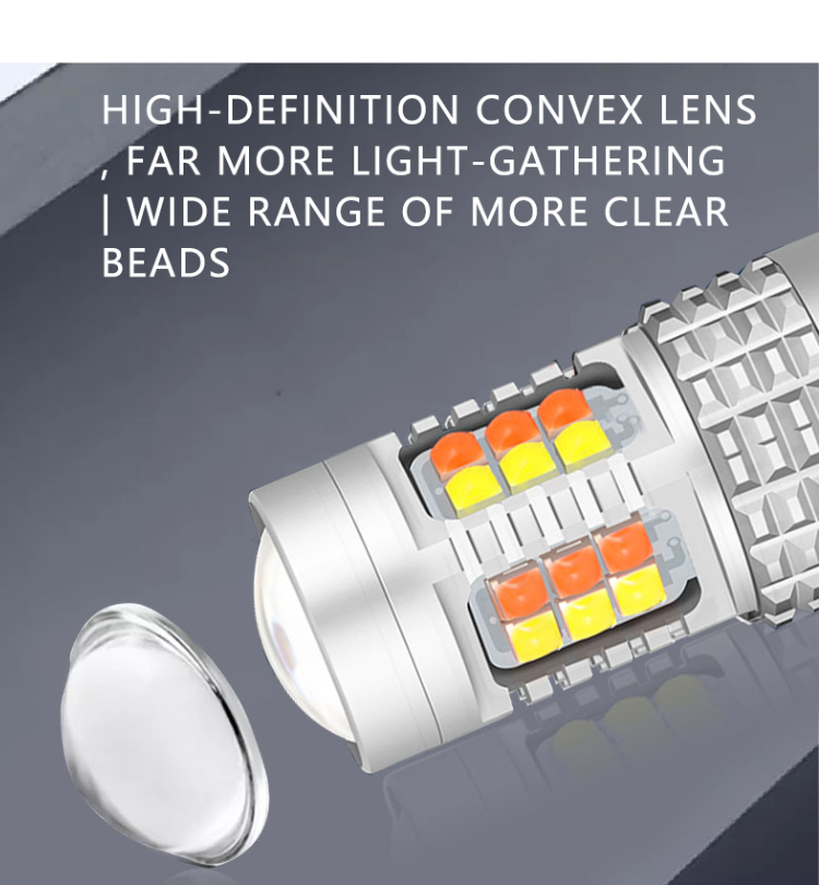 30SMD Auto Head Lights 3030 Brake And Turn Signal Lights 10W
