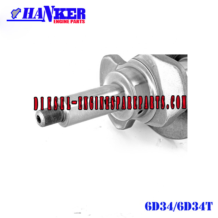 ME300086 Mitsubishi 6D34 6D34T Crankshaft For Fuso Diesel Engine Parts