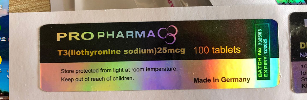 Pharmaceutical Vial Adhesive Label Medical Sticker And Label