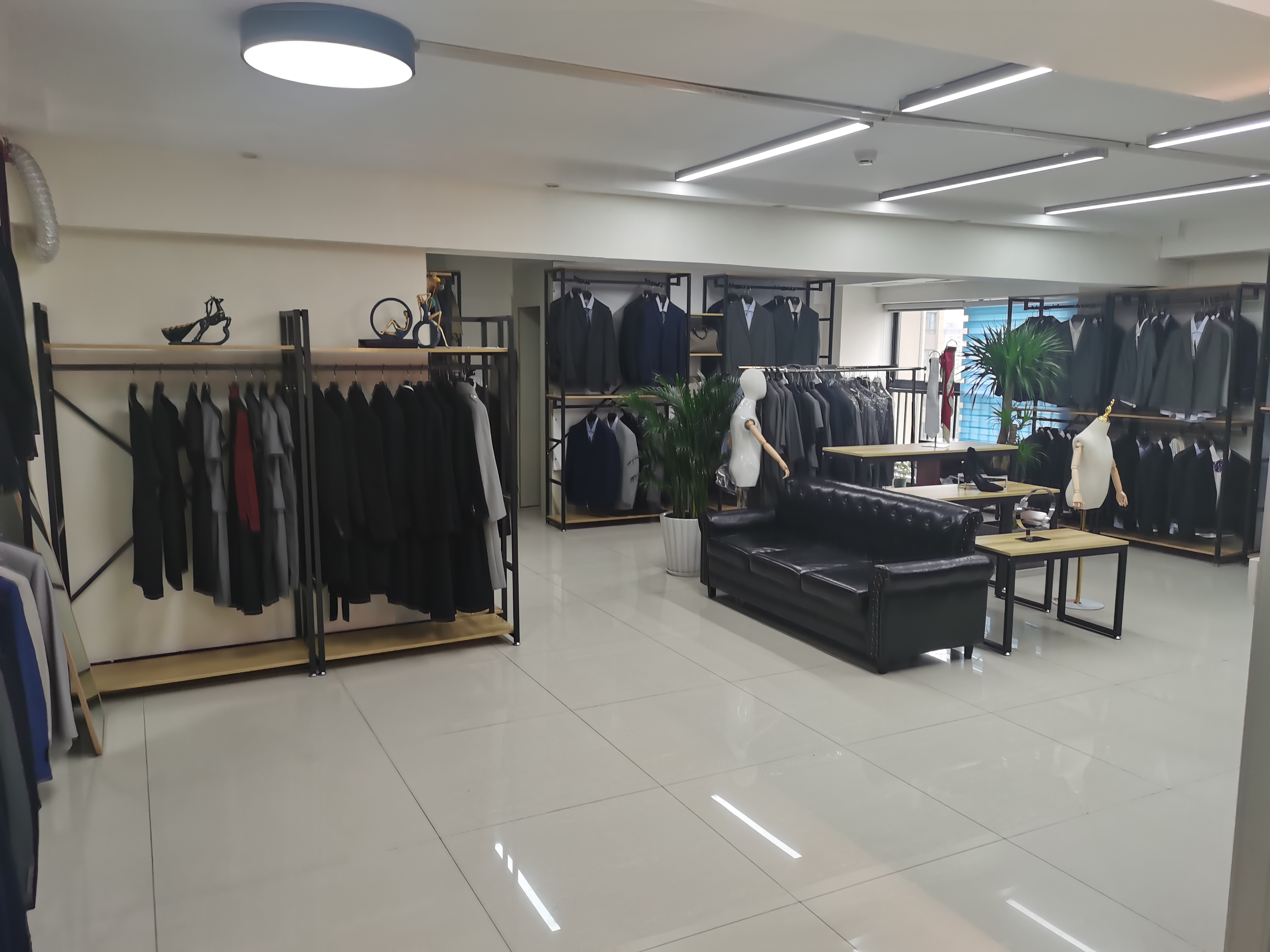 Men's Clothing Office Dress Plus Size Professional Solid Color Uniform Mens Shirts