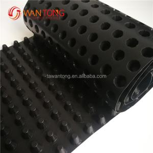 China Roof Drainage Waterproof Membrane Drain Sheet with CE/ISO9001/ISO14001 Certifications on sale