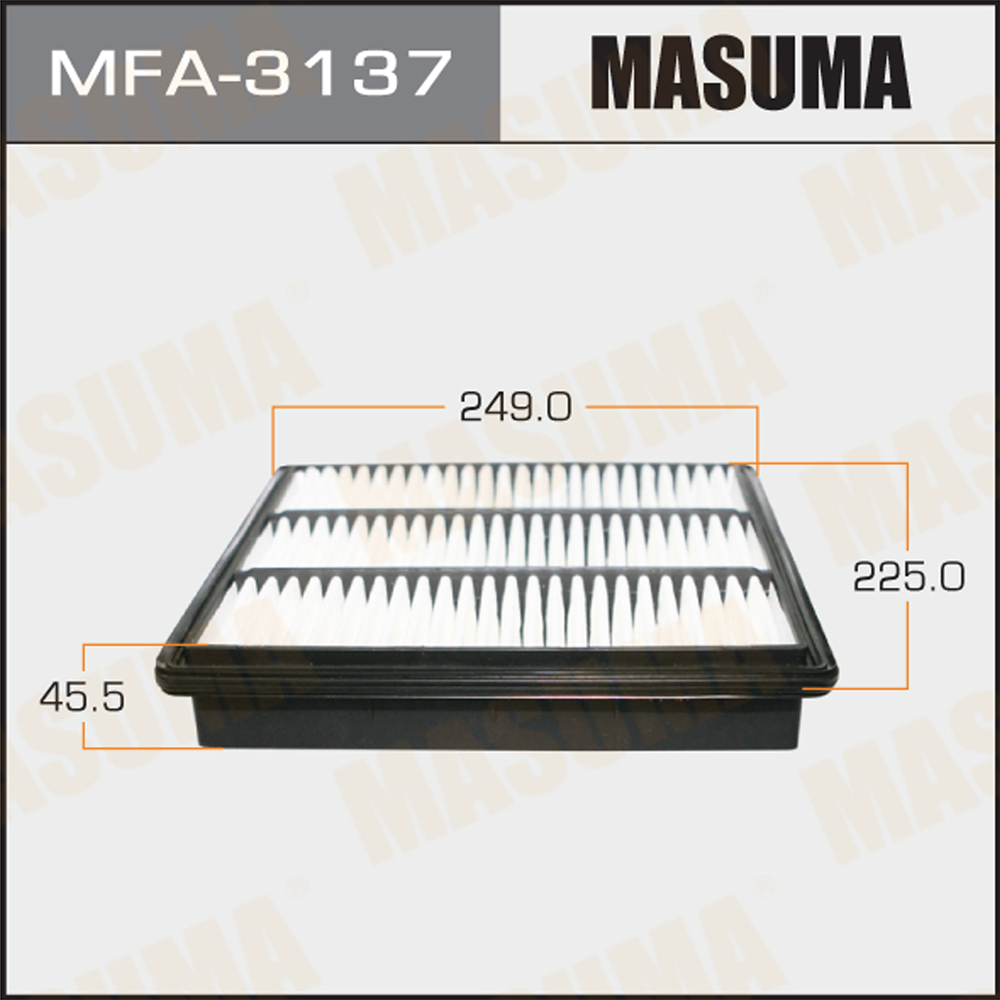 Year 1990-2006 MITSUBISHI Air Filter MD620823 MD620837 for MFA-3137 MASUMA 68*51*37cm