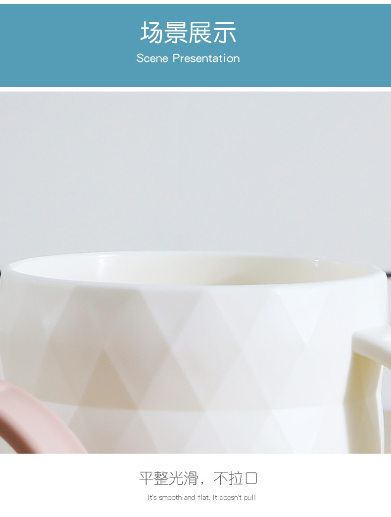 Student Brush Plastic Water Toothbrush Cup Mug With Handle