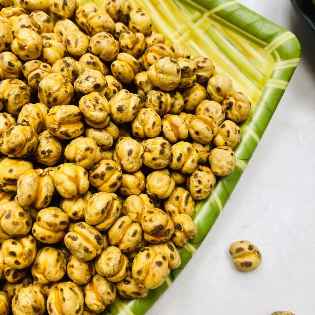 Crispy Delicate Roasted Bean Snacks BRC Yellow Chick Pea Snacks