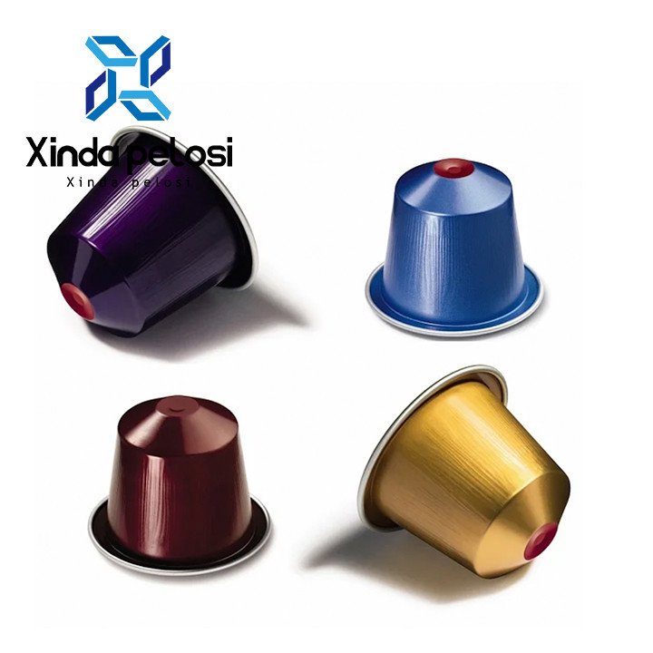 Compostable Coffee Capsules Recycling For Nespresso Muti-Color Production Line Aluminium