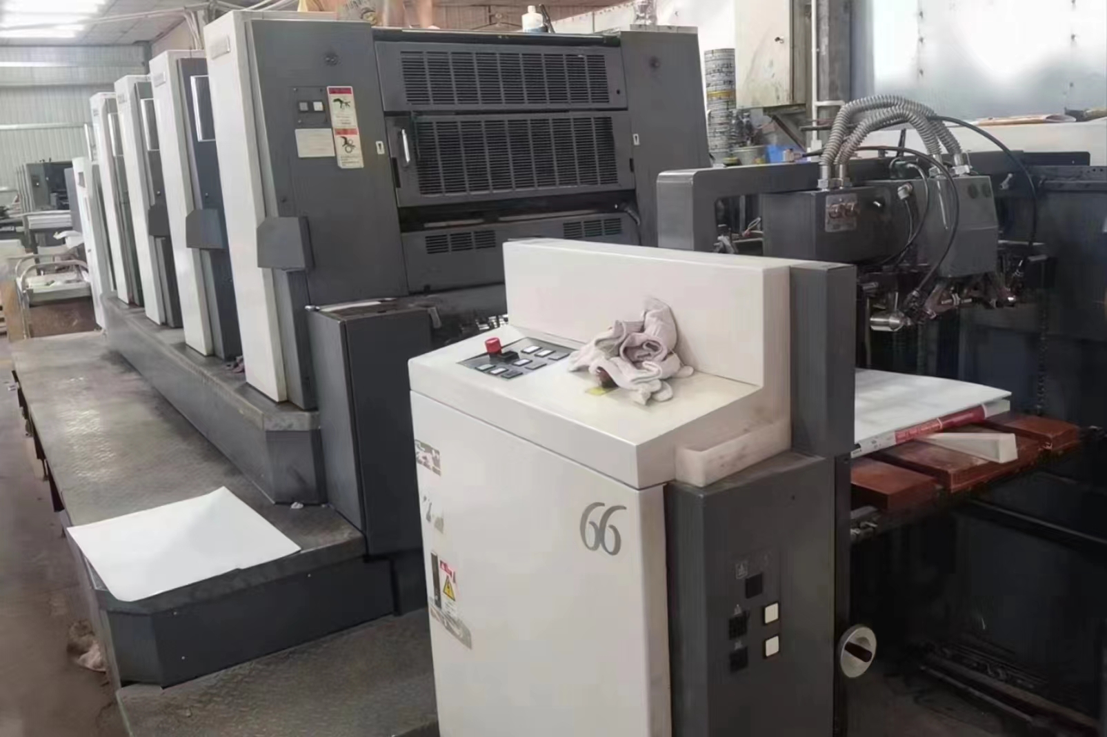 Professional Shinohara 924 664 Offset Printing Machine 27800 KG Size 9287*3100*2027mm