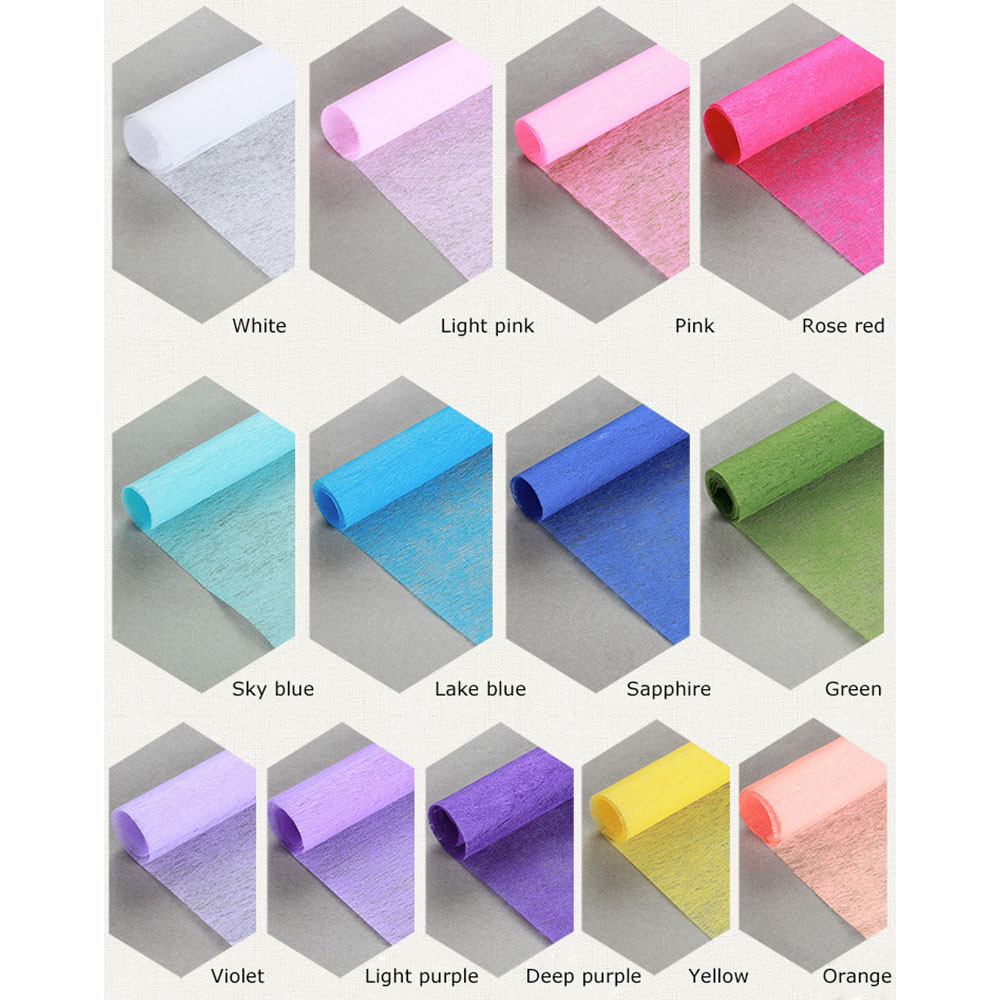 Anti Collision A4 Translucent Multicolor Wrapping Paper sky blue