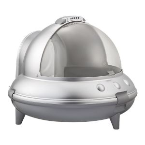 Dismountable Spaceship Cat Litter Box Totally Enclosed With Door