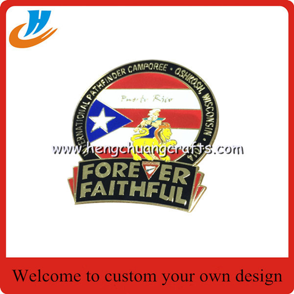 Custom LED pin badge Fashional Promotional Cheap Led Badge lapel pin