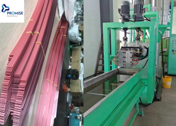 Quality Green PET Strap Making Machine Recycled Bottle Flakes Packing Machine Extrusion Line for sale