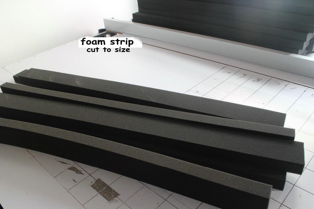 150mm Thick Elastic High Density Polyurethane Foam For Foam Inserts