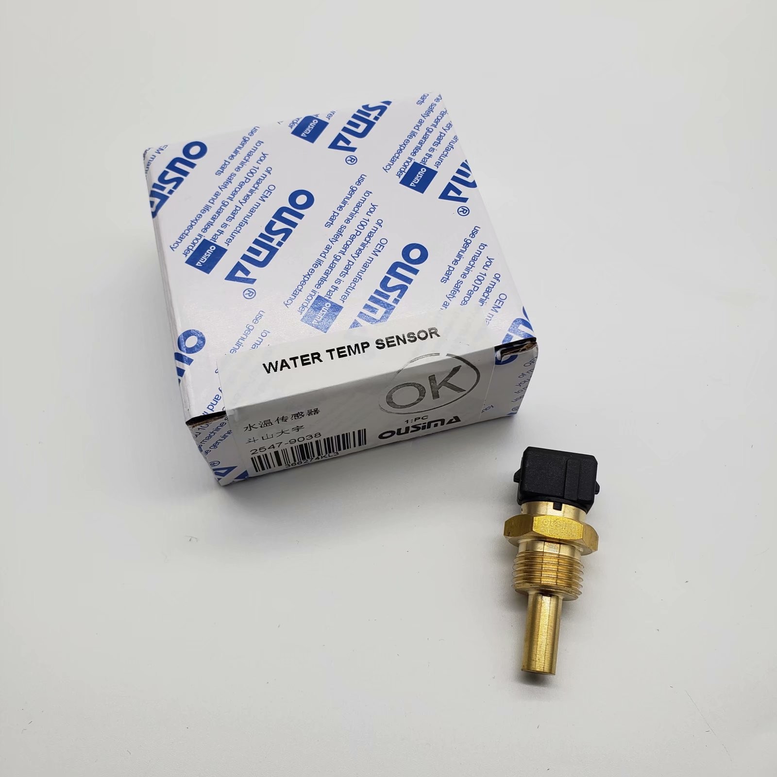 OUSIMA WaterTemperature Sensor 2547-9038 2547 9038 25479038 For Doosan Daewoo Water Temperature Sensor