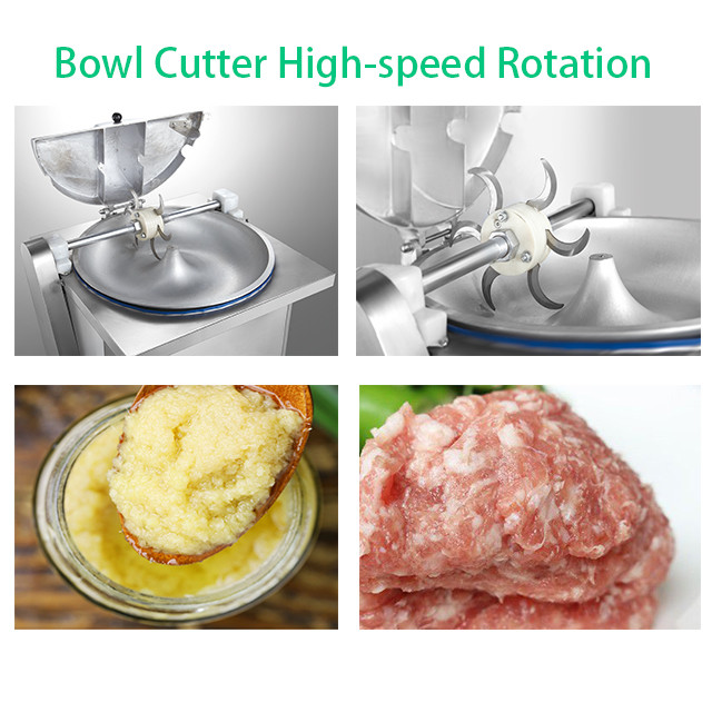 High Speed Automatic Vegetable Cutting Machine 30L 300kg/h 1500W For Beef Chicken Pork