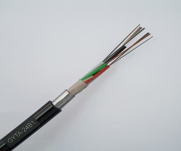 AL Tape Light-armored Fiber Optic Cable GYTA Stranded Loose Tube for Television