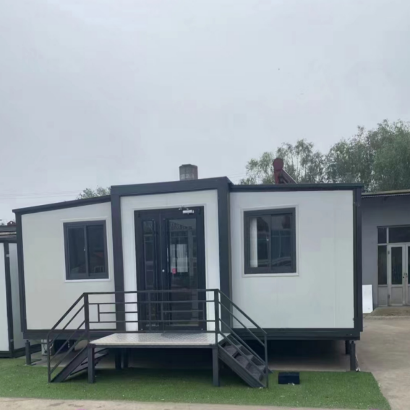 20ft or 40ft White/Customized Color Portable Prefabricated Expandable Container House