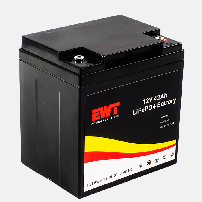 Black 12V Lithium Iron Phosphate Battery Custom Electric Skateboard Battery Pack