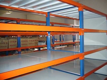 Powder Coated Durable Structure Long Span Shelving With High Applicability