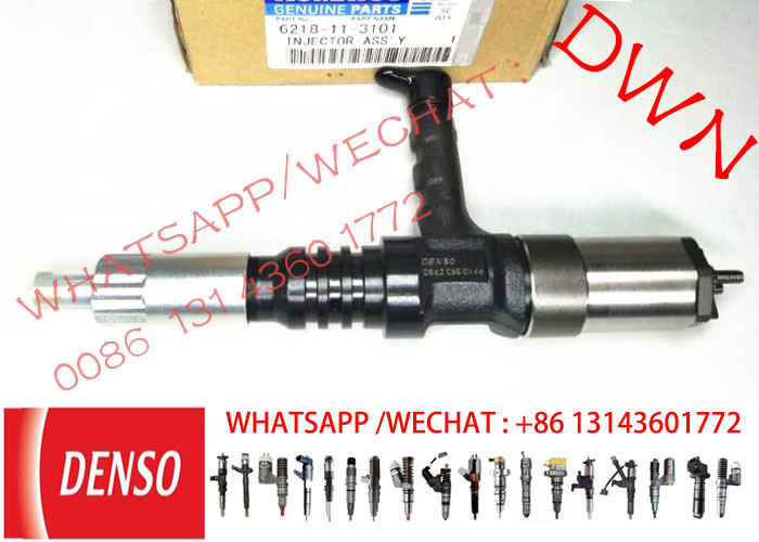 GENUINE original DENSO Fuel Injector 6218-11-3101 095000-0562 for KOMATSU PC600-8