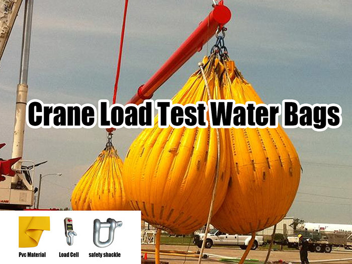 Crane Load Test Water Bags Reliable Load Distribution Ensures Even Weight Application For Accurate Results