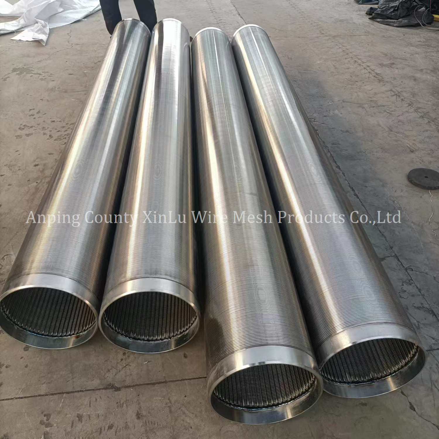 12-3/4" Deepwell Johnson wedge wire water pump screen tube with continuous slot for sand control