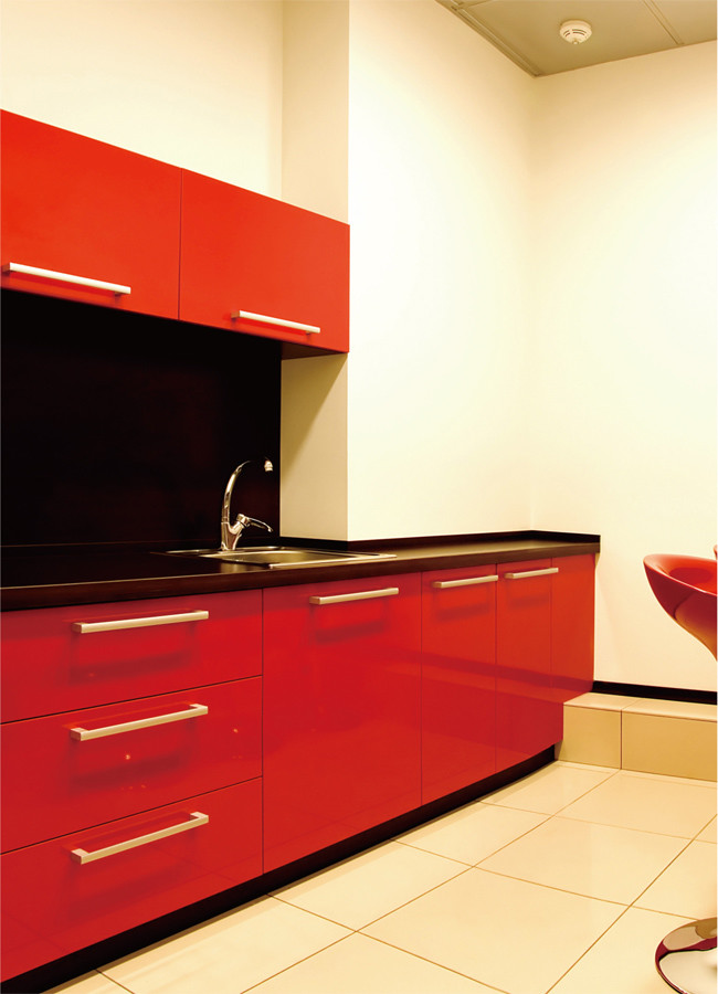 Polished Brushed Stainless Steel Door Handles Full Zinc Smooth Surface