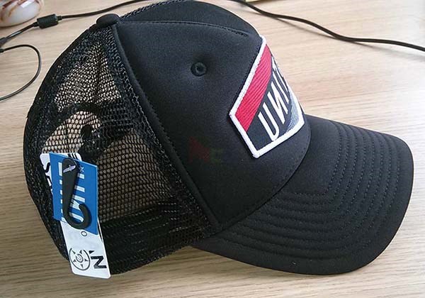 American Leather Strap Mens Hip Hop Hats , Trucker Mesh Baseball Cap
