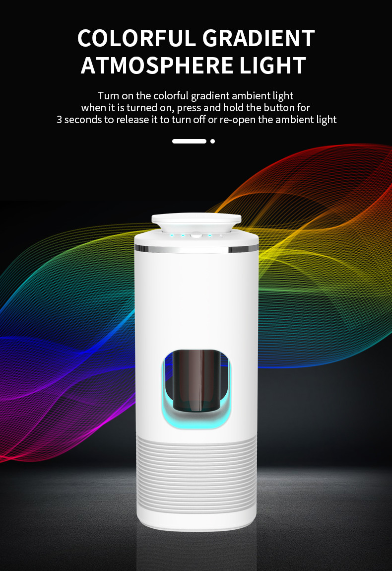 Plastic Aromatic Mist Scent Diffuser Machines White Black 5W