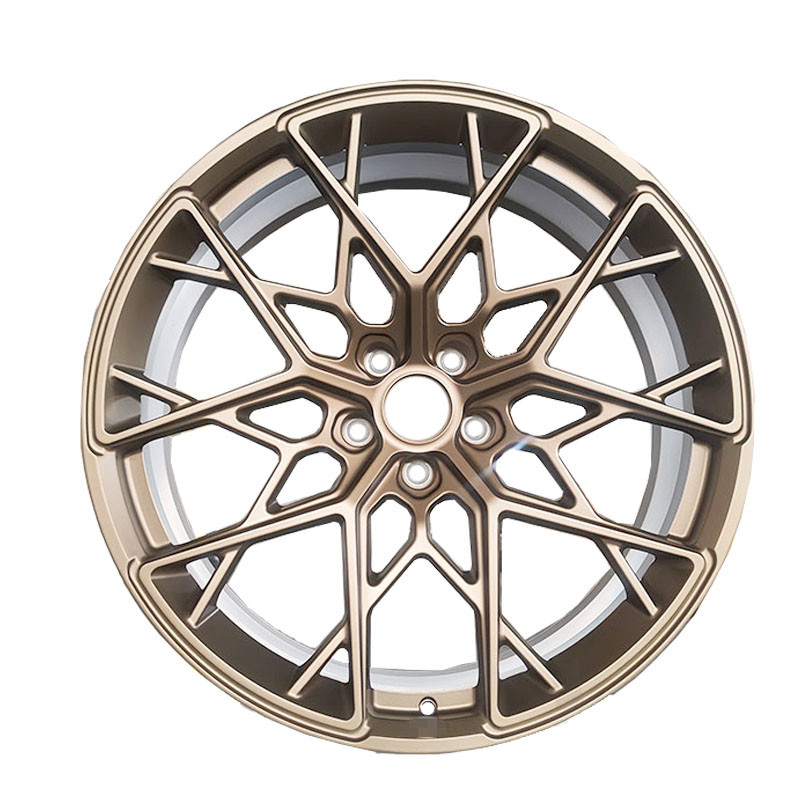 18 19 20 21inch custom forged alloy wheels Bronze finished forged wheels for racing cars