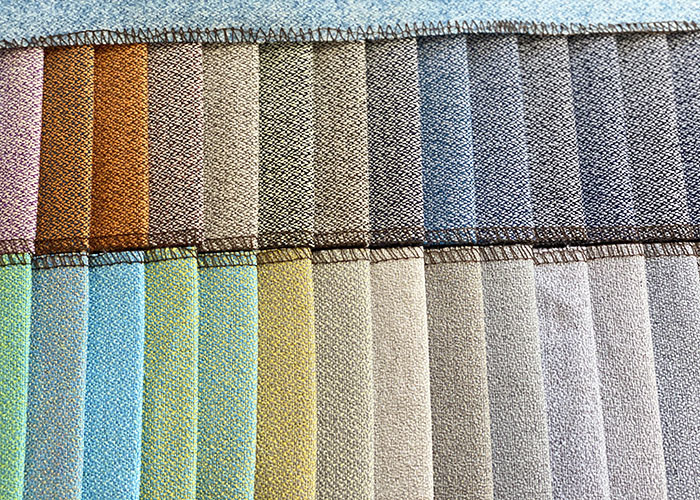 Windproof Furniture Sofa Fabric Upholstery Dyed Linen Upholstery Fabric