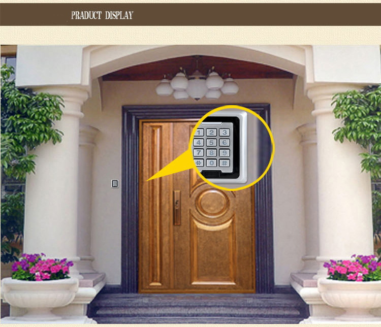 Metal Smart Standalone Door Access Control System Pin Door Access Control System