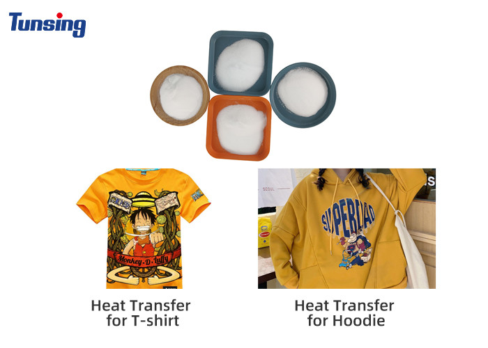 Good Washing Resistance Screen Printing Polyester Powder Hot Melt Adhesive For Screen Progress