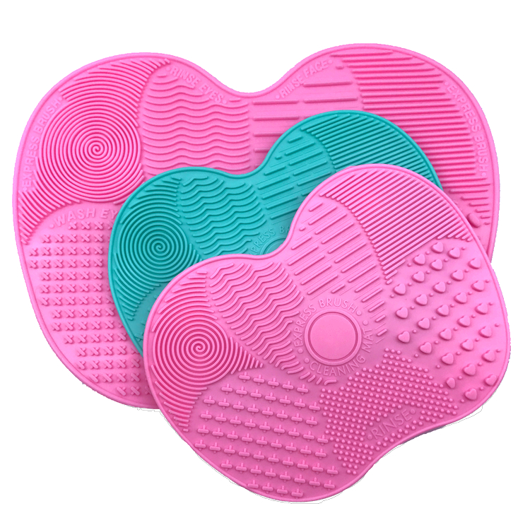 Glove Design Silicone Face Pads Print Logo For Promote Blood Circulation