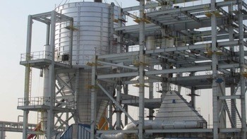 Two Grade Cyclone Horizontal Air Stream Spray Dryer , Rotary Atomizer Spray Dryer